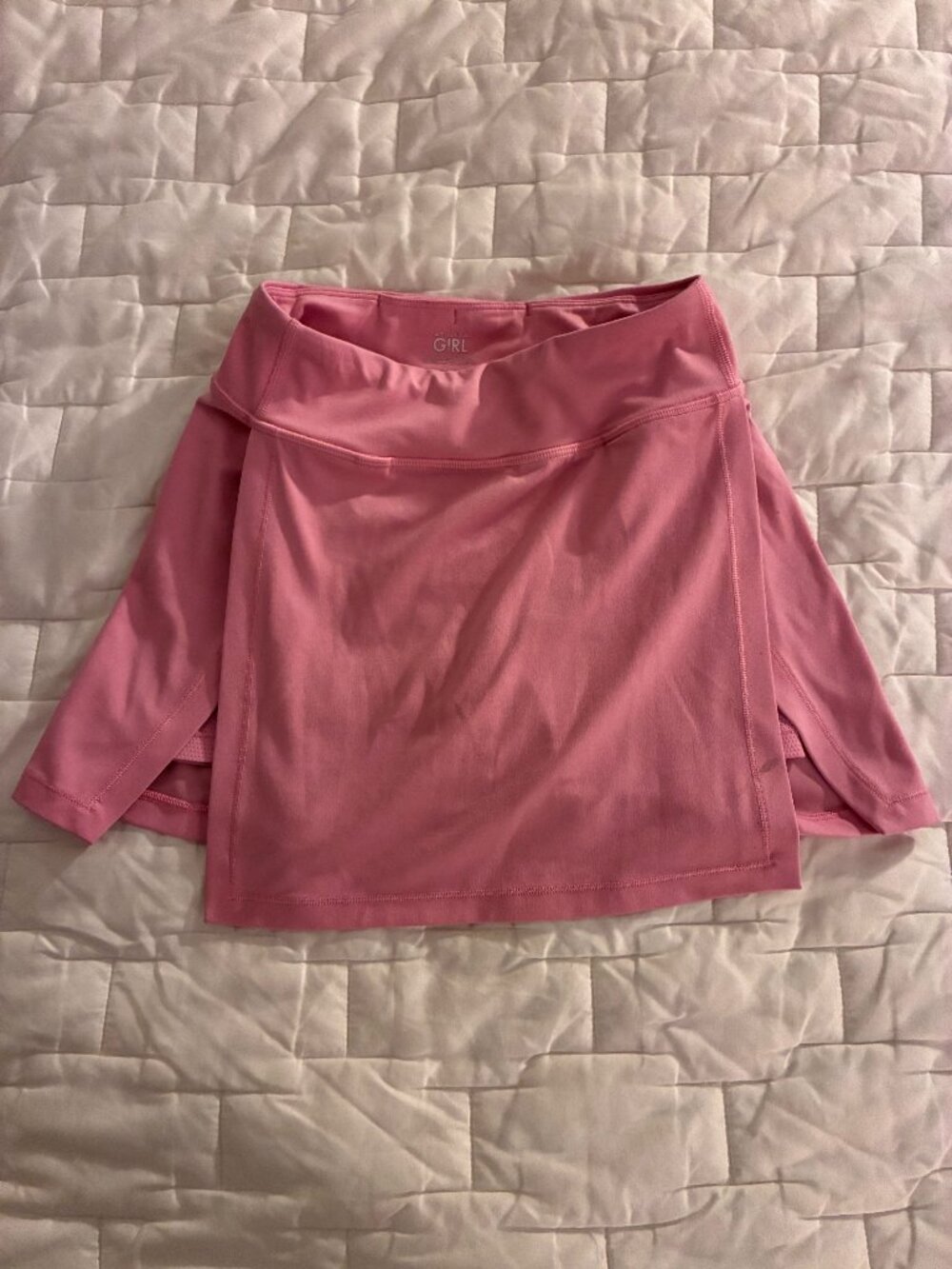 Athleta Girl Goal Getter Skort Light Pink
